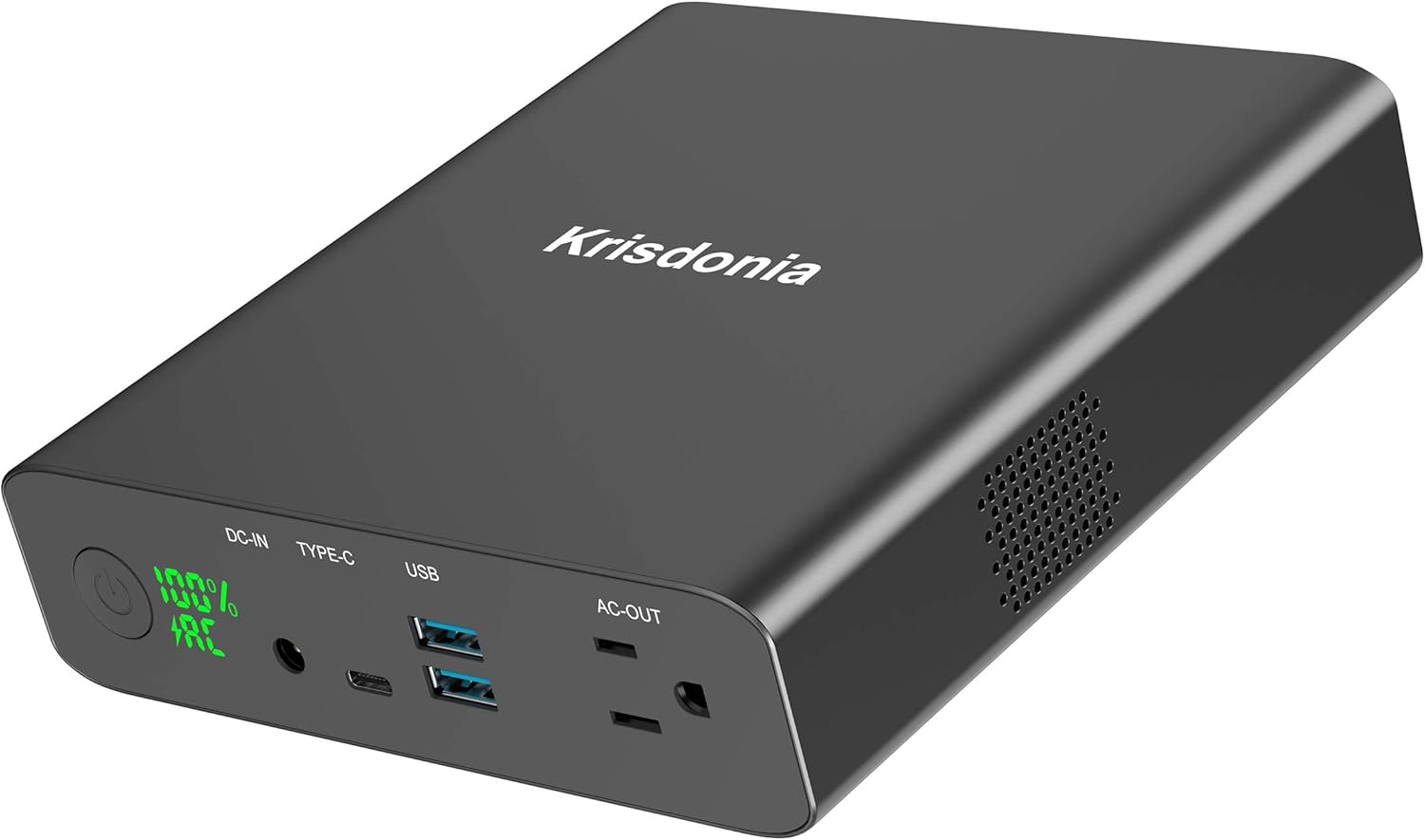Krisdonia AC Outlet Portable Laptop Charger (TSA Approved) 27000mAh 130W Travel Laptop Power Bank & External Battery Pack for MacBook, Laptop, CPAP, Projector and More Krisdonia AC Outlet Portable Laptop Charger (TSA Approved) 27000mAh 130W Travel Laptop Power Bank & External Battery Pack for MacBook, Laptop, CPAP, Projector and More